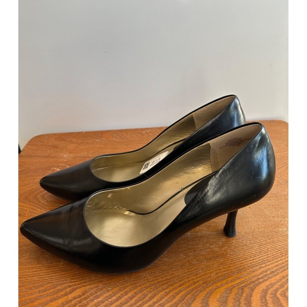 Nine & Co Women's Pointed Toe Heels Black Size 10 Sku 2828
